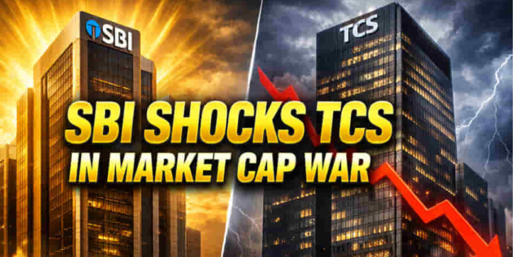 State Bank of India Becomes 4th Largest Company by Market Value, Passing TCS