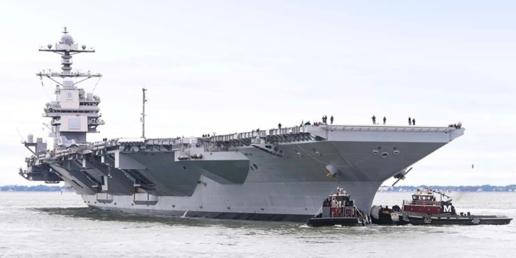 US Sends Top Aircraft Carrier to Middle East as Iran Tensions Rise